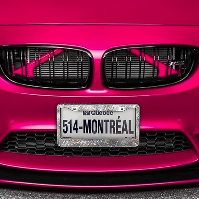 License plate holder/license plate holder – Amazon Us License Plate Frame Diamond
