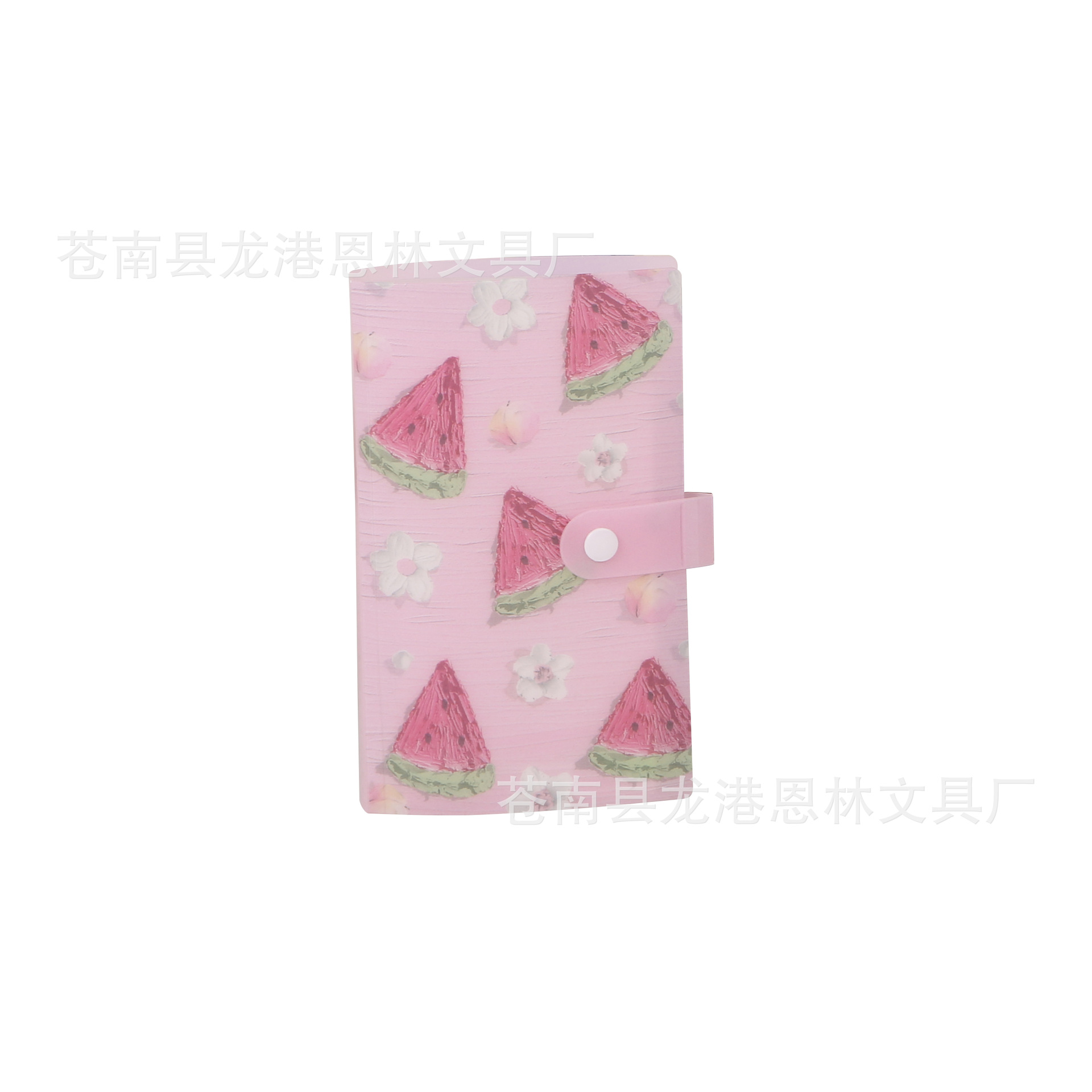 120 카드 슬롯 질감 유화 수박(내부 빈 크기 6*9cm)