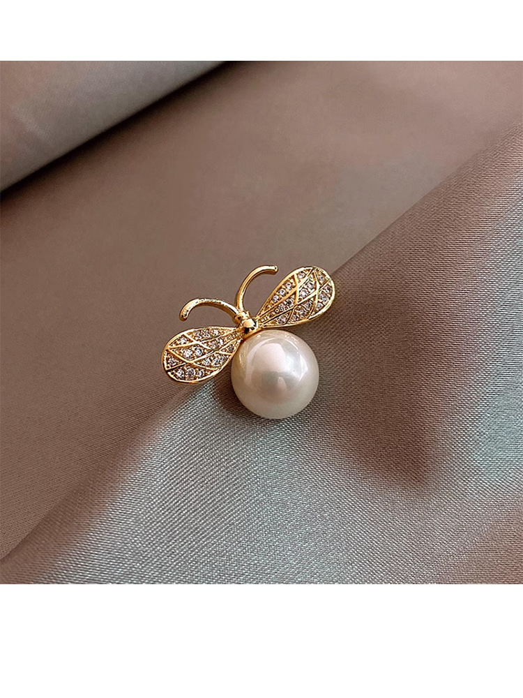 All Seasons Season Women's Gender Plating Design Simple Style Style Simple Style Pin Cat Flower Bow Knot Alloy Plating Women's Collar Pin