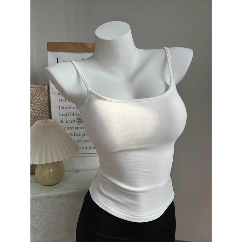 in stock wan can scuff spring and summer new superior expansion chest strap chest pad detachable inner small camisole in stock wan can scuff spring and summer new superior expansion chest strap chest pad detachable inner small camisole