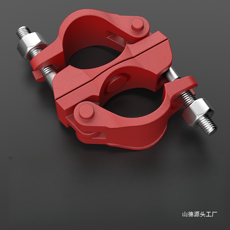 脚手架钢管卡扣铁管连接紧固件圆管接头镀锌管十字扣件配件大献学