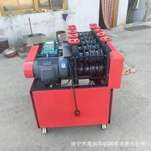 大棚钢管调直机 小型全自动钢管全自动钢管建筑圆管直管校直机