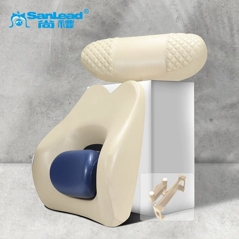 Lumbar seat back car interior office home pillow memory foam waist neck headrest car cushion