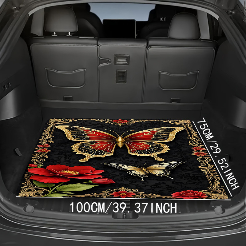 Jit Cross-Border Shipping Service Available for Temu Car-Specific Trunk Mats, Crystal Velvet Trunk Mats, and Car Mats