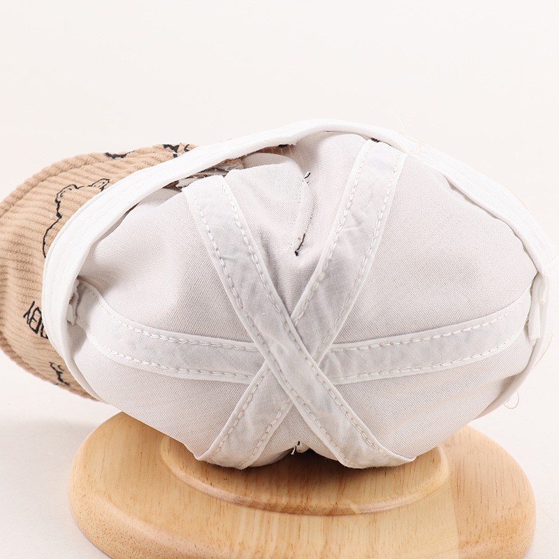 Sombreros para bebés primavera y otoño delgados estilo coreano de moda masculina gorra de lengua de pato bebé adorable gorra de béisbol de algodón para niños pequeños