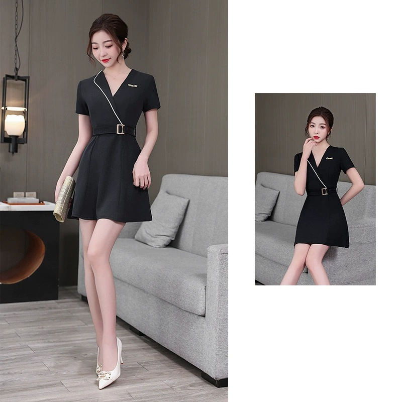 7367 (внутренние леггинсы) платье для медицинских работников женское стильное платье для массажа ног магазин техник рабочая одежда элегантная красивая одежда