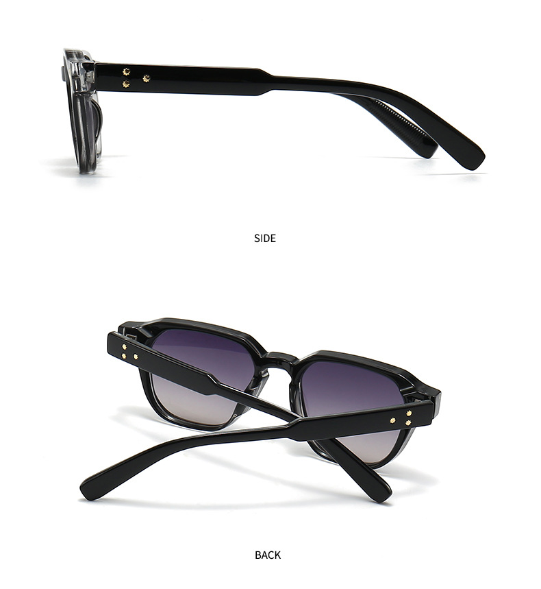 Commerce extérieur transfrontalier européen et américain à monture étroite LUNETTES DE SOLEIL à la mode, tir de rue, charme moderne, rétro LUNETTES DE SOLEIL 3406_voghion.com