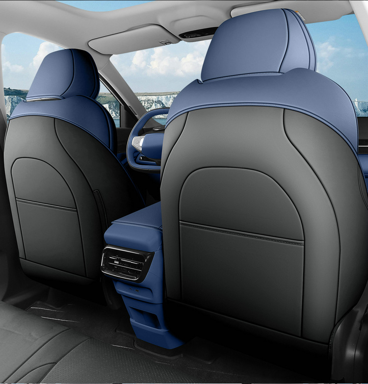 Geely Galaxy E5 Special Seat Cover Napa Leather Four Seasons Universal Full-Surrounded Breathable Perforated Cushion