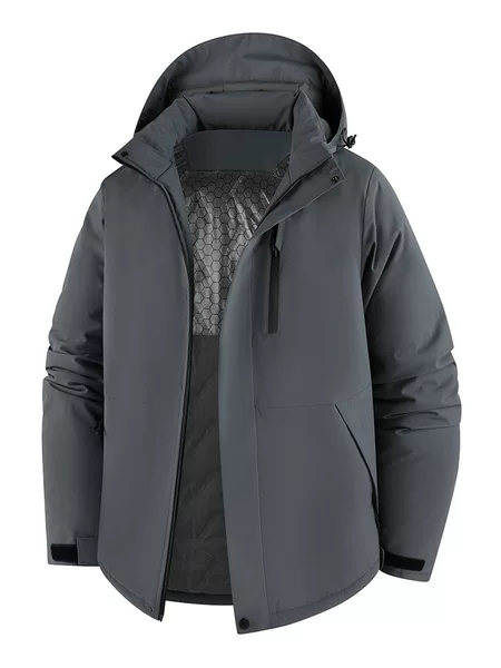Winter Cross-Border Graphene Cotton Coat for Men, New Autumn and Winter Thickened Warm and Cold-Proof Couple's Cotton Jacket for Women