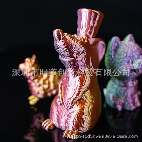 限定折扣大清仓3D打印PLA丝绸三色1.75mm颜色丰富3D耗材