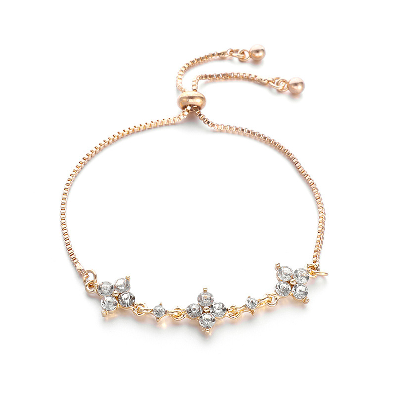 Hot selling crystal bracelet fresh and simple high grade bracelet Korean ins style trendy all match hand jewelry new wholesale_voghion.com