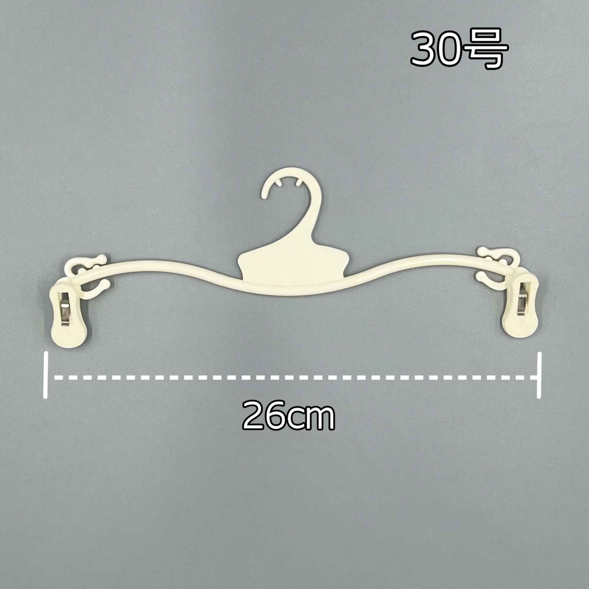 プラスチック製衣類乾燥ラック 大人用櫛型下着ハンガー スーパーマーケット衣料品店 ブラジャー下着省スペース展示ラック