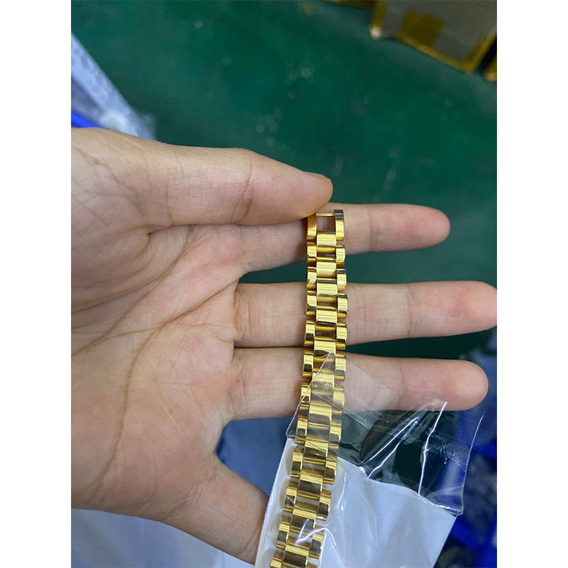 Simple Style Geometric Titanium Steel Plating Bracelets display picture 32