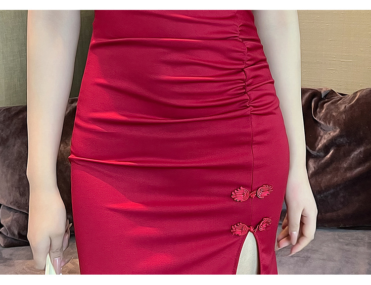2023 Sexy Slimming Slit Long Dress Nightclub Evening Gown Cheongsam 5946GT536_ecoleips.com