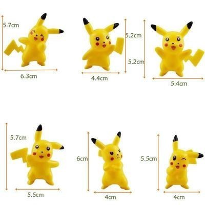 Decoración de pastel de Pokémon Adornos de celebridades de Internet Pikachu Elp Ball Keda Duck Boy Postre de cumpleaños Complemento de mesa