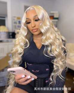 613 Body Wave Lace Front Wigs Honey Blonde Lace Wigs厂家供货-阿里巴巴