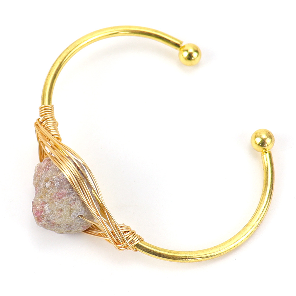 1 Piece Fashion Crystal Metal Plating Womenu0027S Bangle