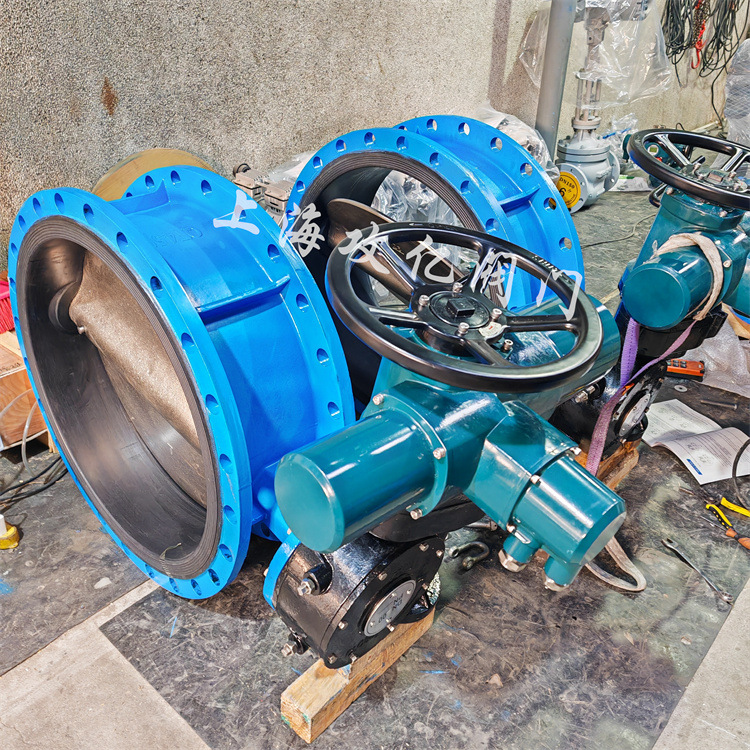 D941X-16Q球墨铸铁电动法兰蝶阀涡轮传动蝶阀无销蝶阀乙丙橡胶密