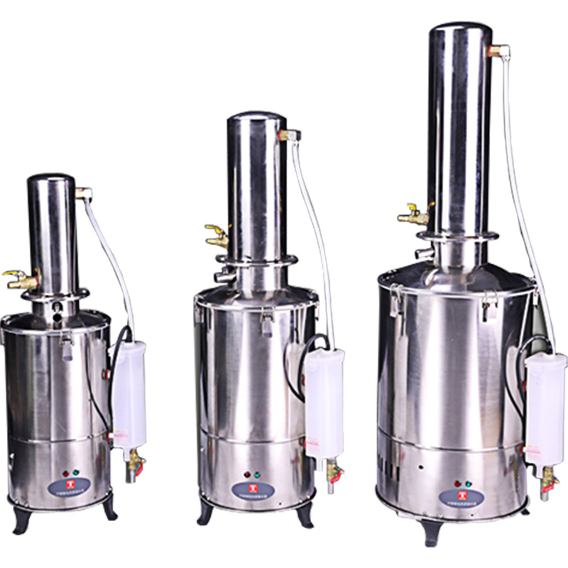 泰斯特不锈钢电热蒸馏水器TT-98-III断水自控蒸馏水器DZ-5L10L20L