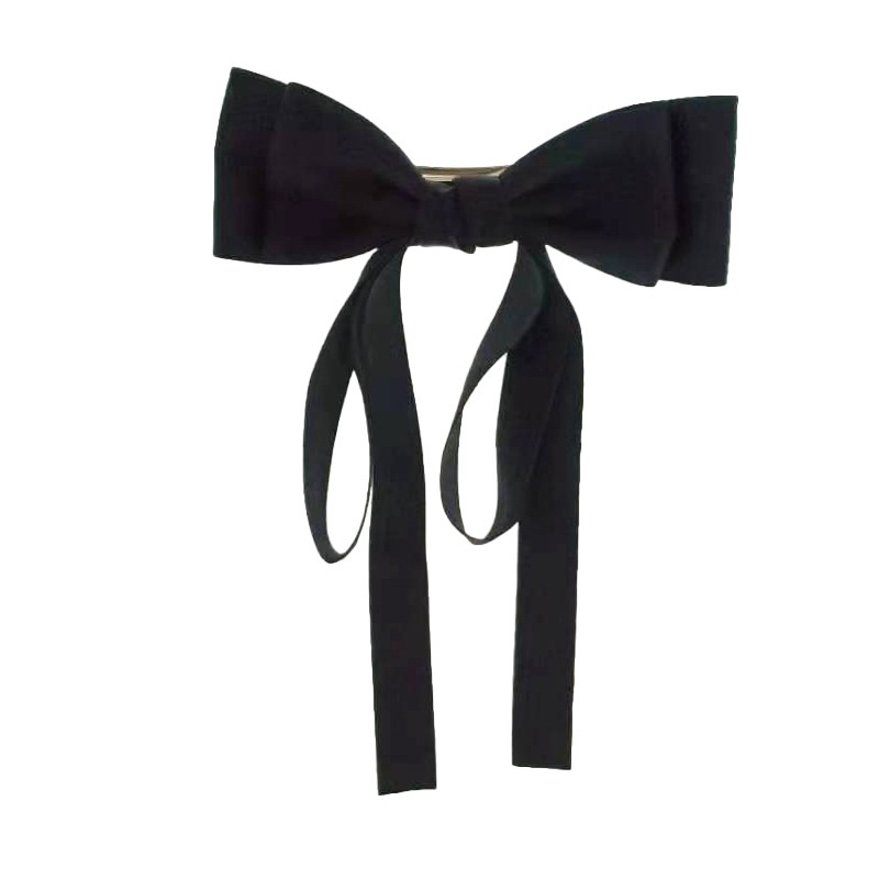 Summer elegant ponytail handmade with bow