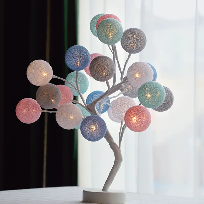 LED table lamp for bedroom, creative night light, Birthday gift