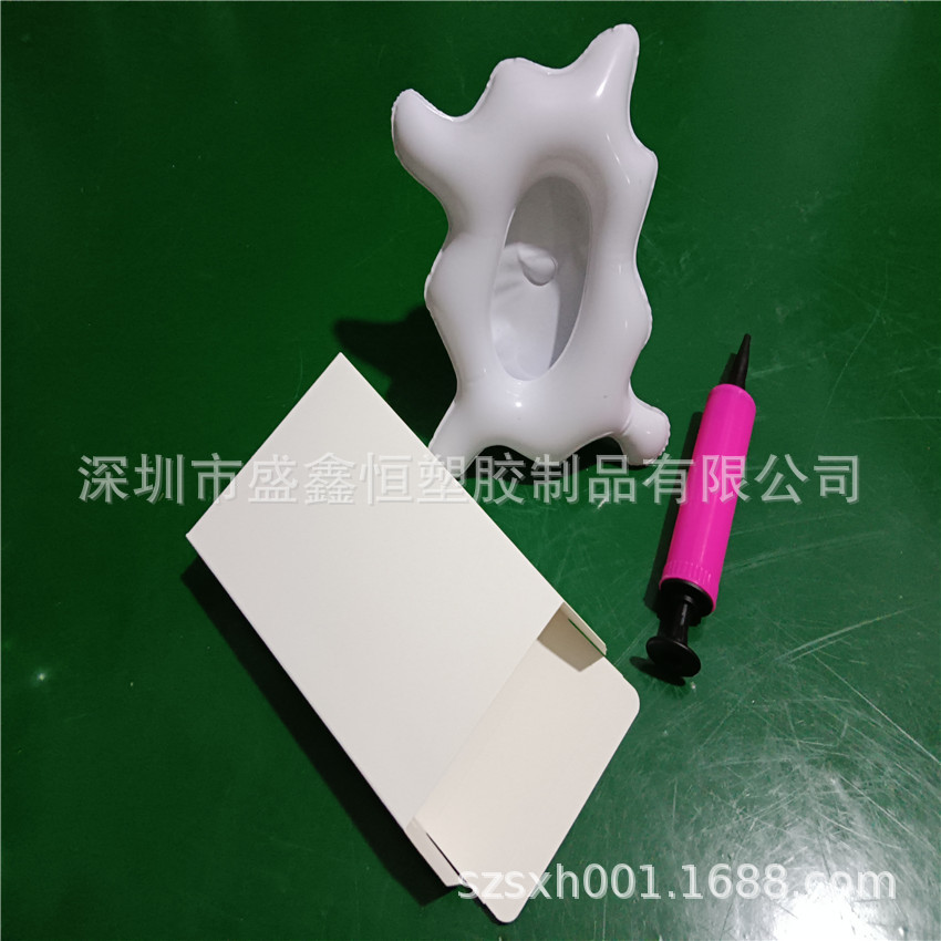 跨境现货批发创意相框便携复古充气相架吹气装饰相框PVC充气镜框