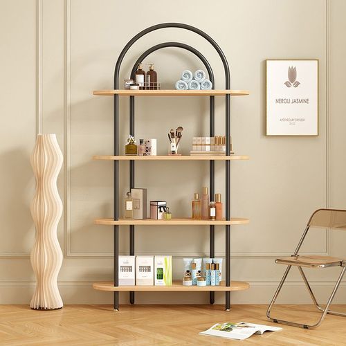 zsr cosmetics display cabinet product display cabinet live broadcast room product rack courtyard sample display rack display