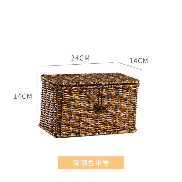 Dark brown color 24*14*14cm☆