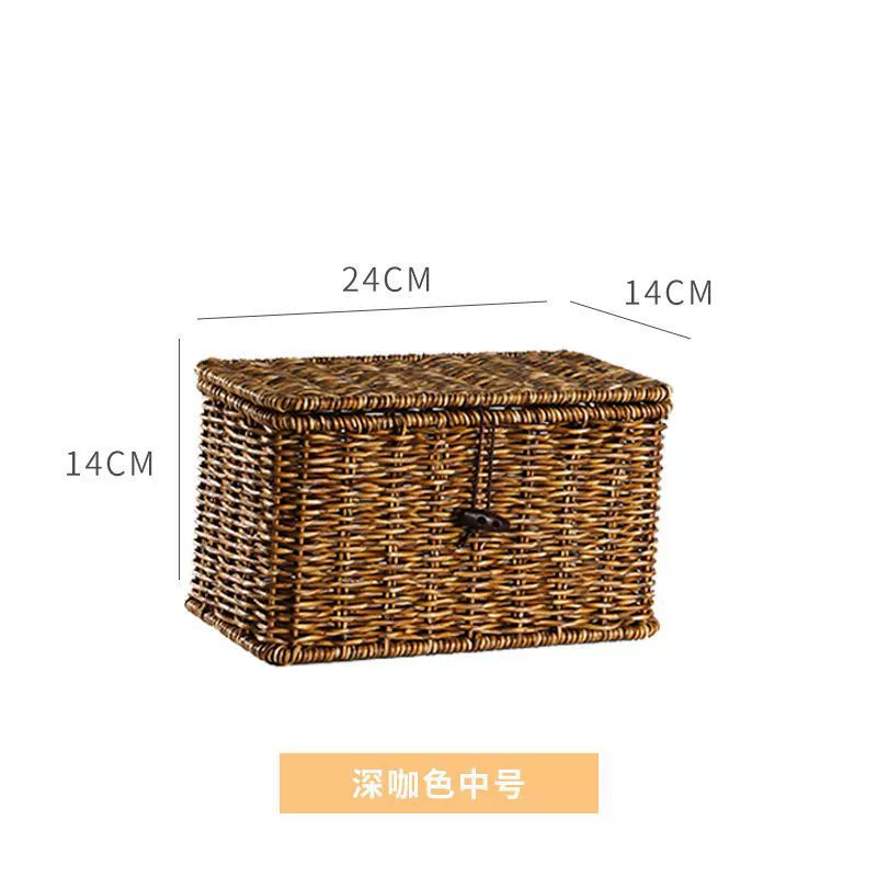 Woven storage box, Nordic style