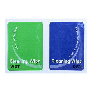 Mobile phone film alcohol bag computer screen cleaning cover large wet and dry alcohol bag cleaning and wiping bag without tax