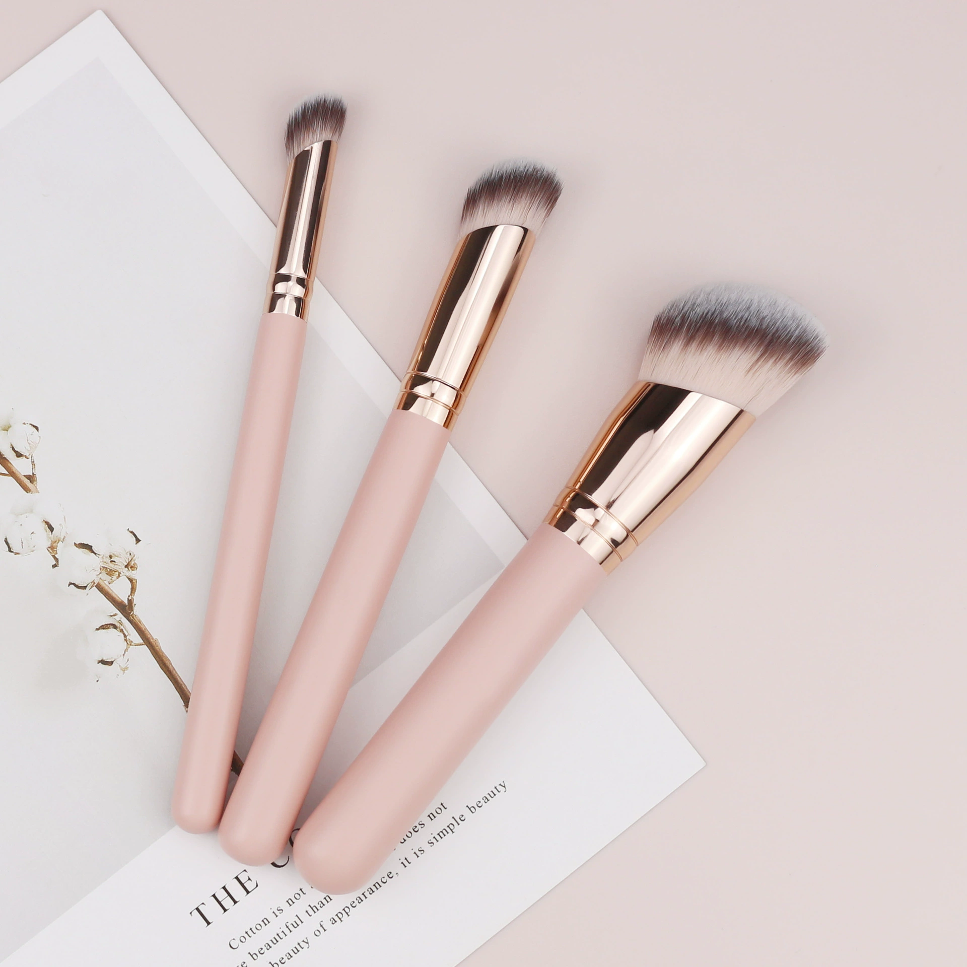 Большой праймер для макияжа,oundation, маленькая кисть concealer, без следов