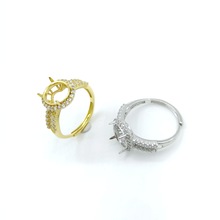 ��ָ��925�y�Ʒ��������Ů��ָ����ʯ����18K���ָצ肿���