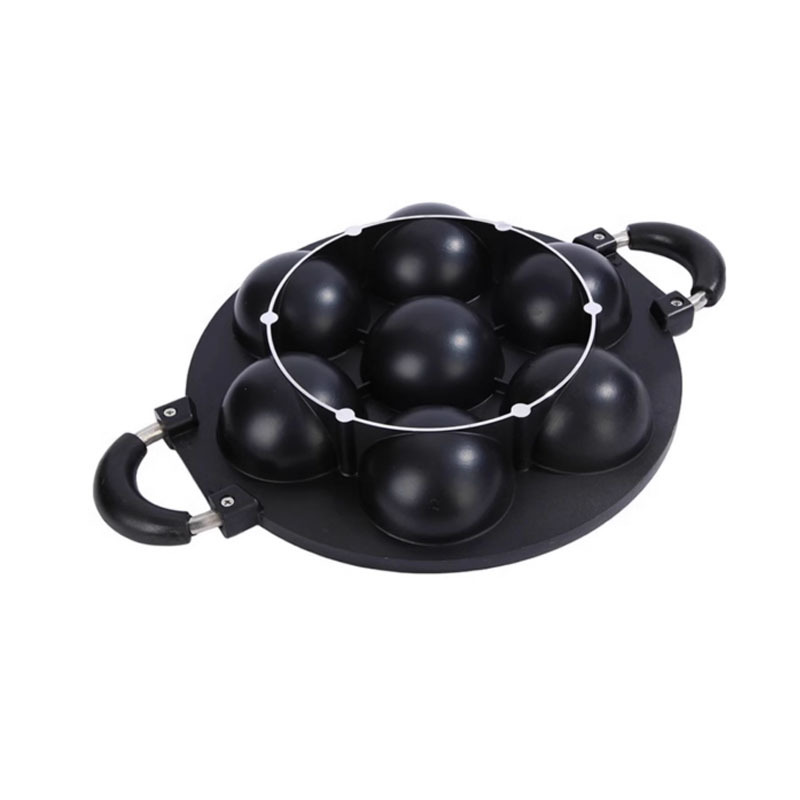 Molde de pastel sartén antiadherente molde de bandeja para hornear sartén de bola de pulpo cakepan sartén de fundición a presión de aluminio especial transfronterizo