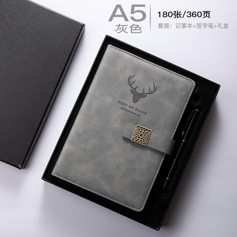 Cuaderno personalizado a5 cuaderno grueso de alto valor libro de contabilidad manual libro de contabilidad diario de estudiantes caja de regalo de negocios al por mayor