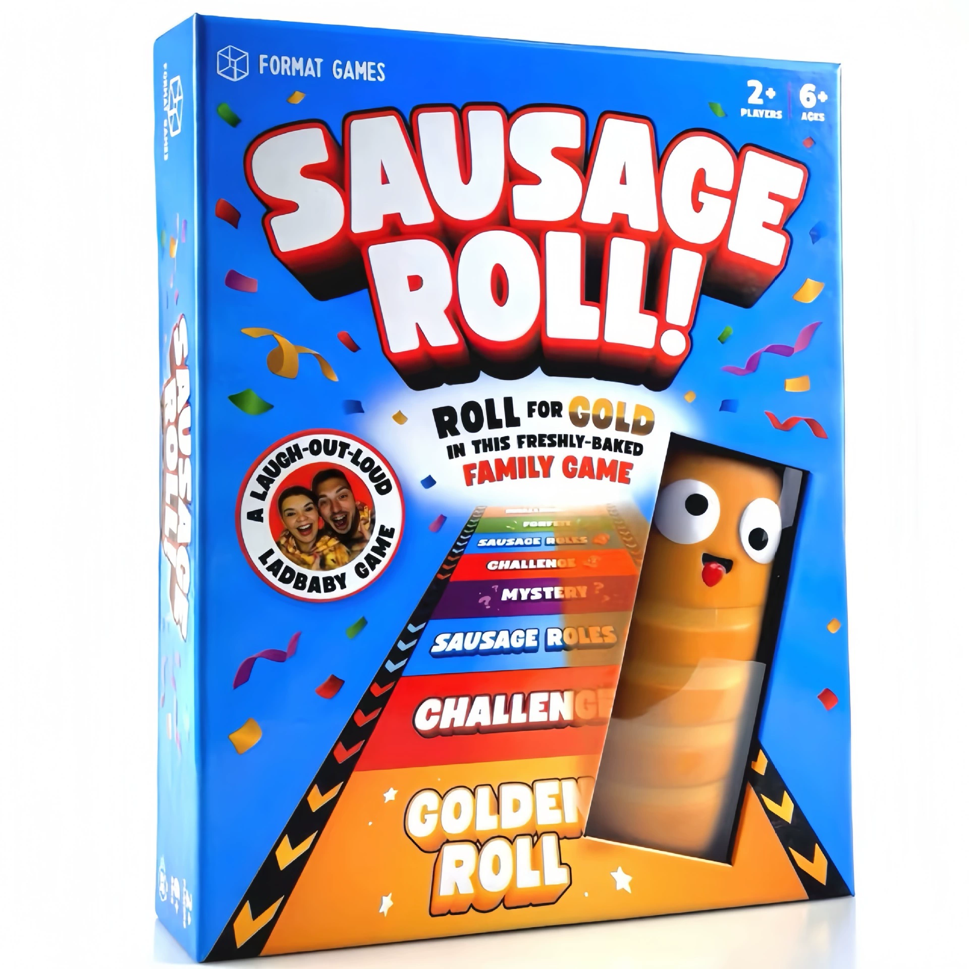 Английская карточная игра SAUSAGE ROLL колбасный рулет семейная настольная игра карточная игра на вечеринку