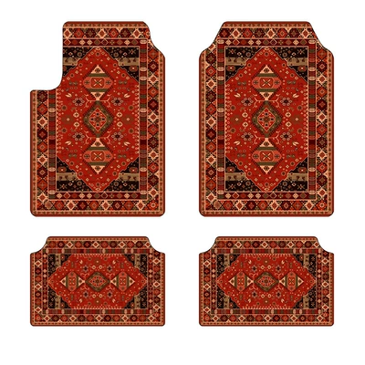 Avtomobil döşəmə paspasları — Style Car Mat Car Interior - car-floor-mats-5-3344cm-two-piece-pack