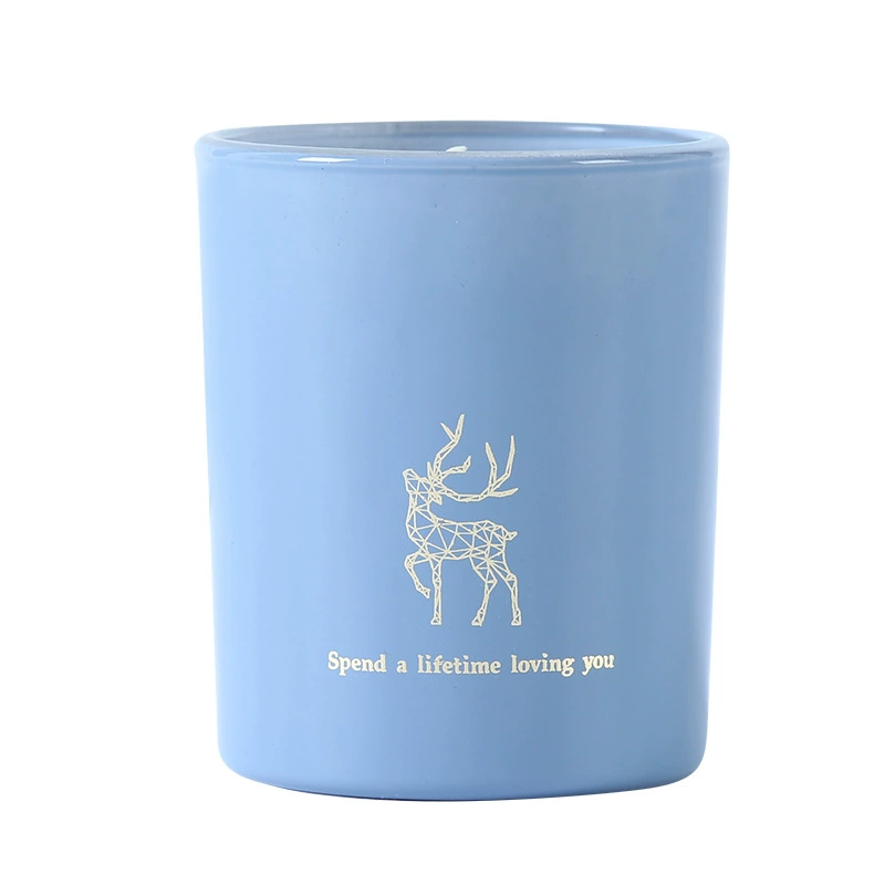 Creative perfumed glass candle, aromatherapy