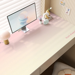 ドーパミン学習デスクマット防水純色オフィス文字専用デスクトップ保護マット寝室コンピュータテーブルクロス