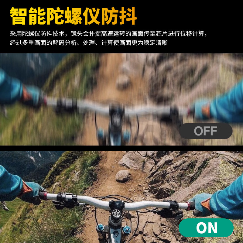 60新款5K运动相机高清双彩屏运动摄影机户外防水骑行防抖中性包装|undefined