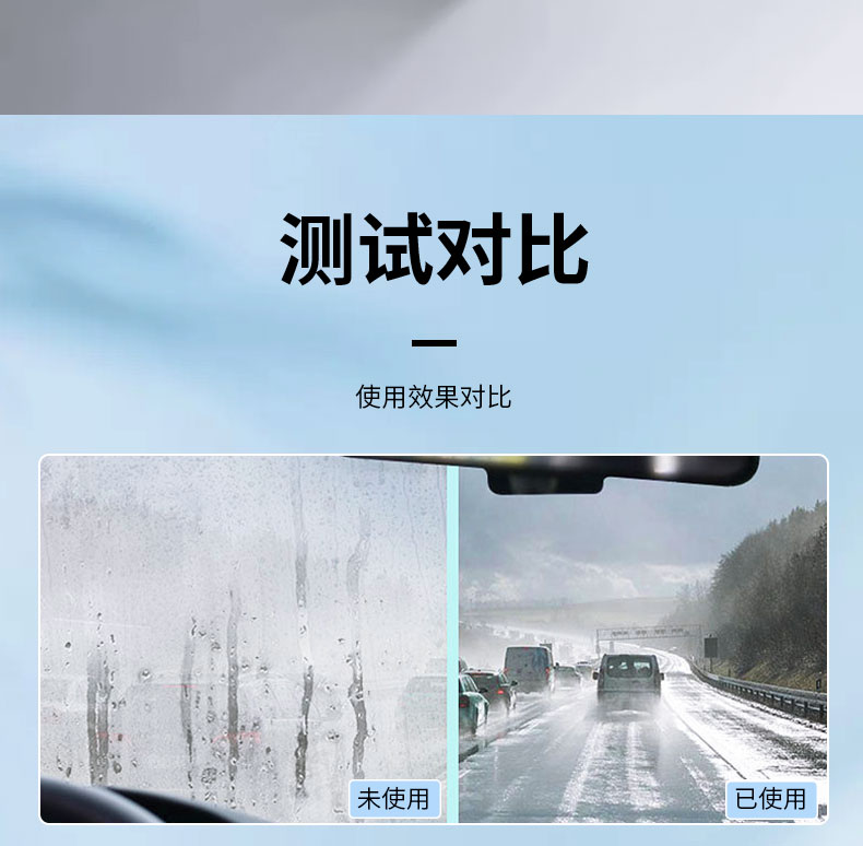 Car tricycle windshield anti-fogging agent car fog window anti-fogging long-term defogging rainproof water-repellent agent