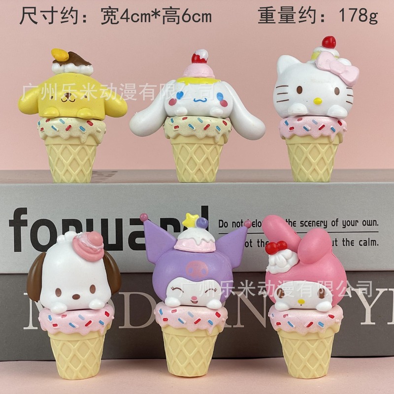 包邮凯蒂猫KT潮玩盲盒公仔手办桌面汽车载摆件少女心生日礼物|undefined