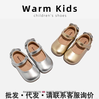 女童宝宝洋气简约公主鞋春秋季新款女小童软底学步小皮鞋女孩单鞋