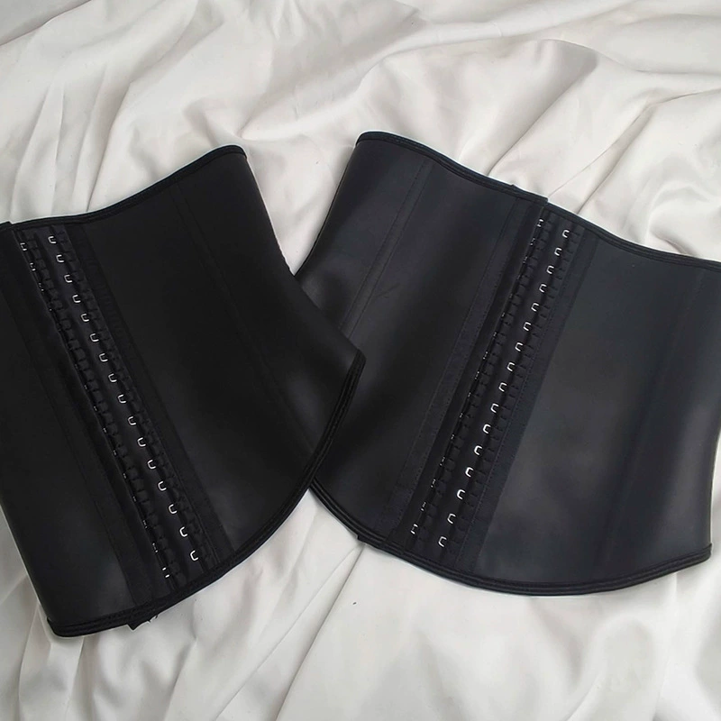 Пояс-тренер WaistTrainer, корсет для талии, латексная формирующая пояс 9 стальных косточек, резиновый корсет для формирования