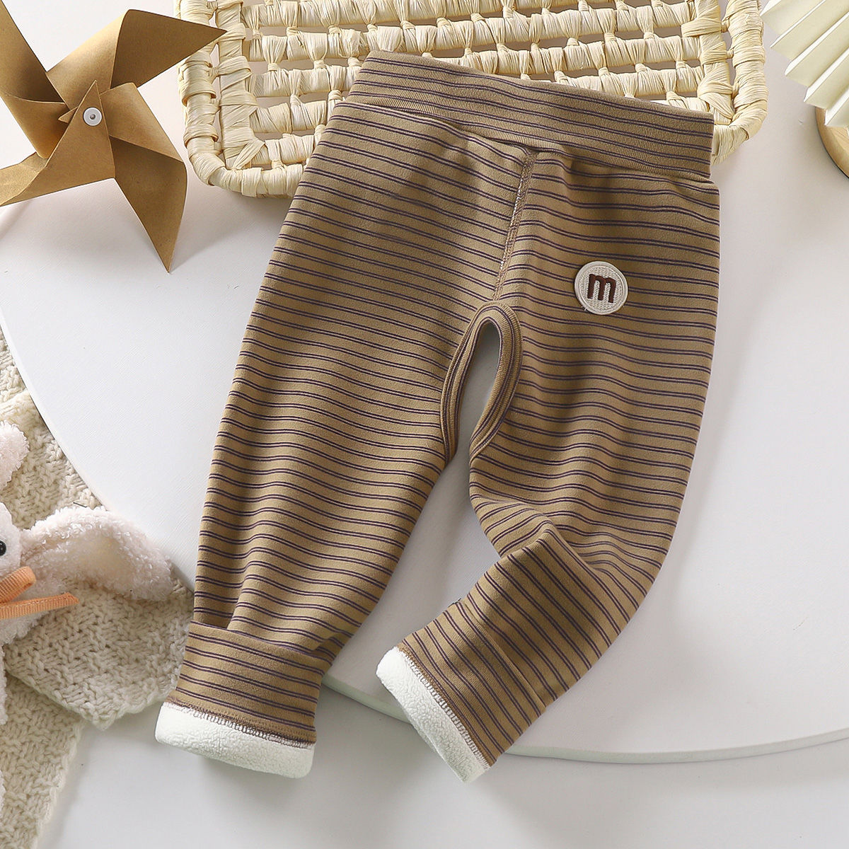 Pantalones infantiles de primavera, otoño, invierno, pantalones infantiles de cintura alta, pantalones leggings infantiles sin hueso