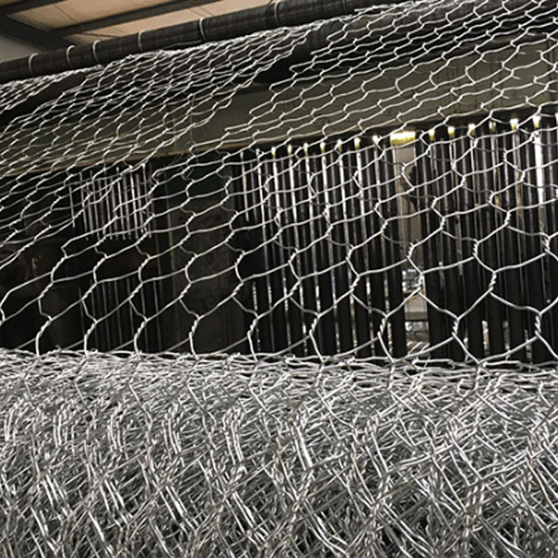 石笼网厂家雷诺护垫编织铁丝格宾石笼网箱铅丝石笼河道防汛包塑