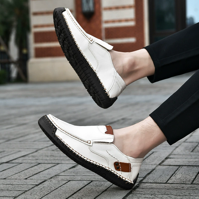 Весна и осень Новые кроссовки Cross-border Dou Bean Shoes мужские, обувь для стоп, дриал покефа, ручная торговля, повседневная обувь деловая стиль