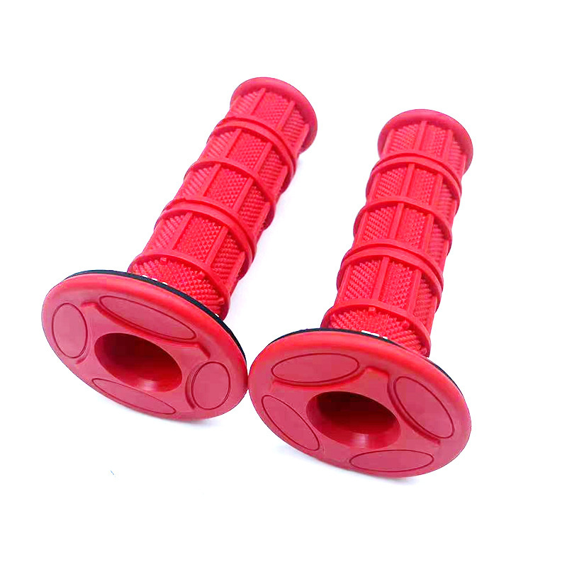 Motorcycle Modification Accessories Handlebar Rubber Sleeve Motorcycle Off-Road Vehicle Street Car Sports Car Throttle Grip Rubber Sleeve Anti-Slip and Wear-Resistant