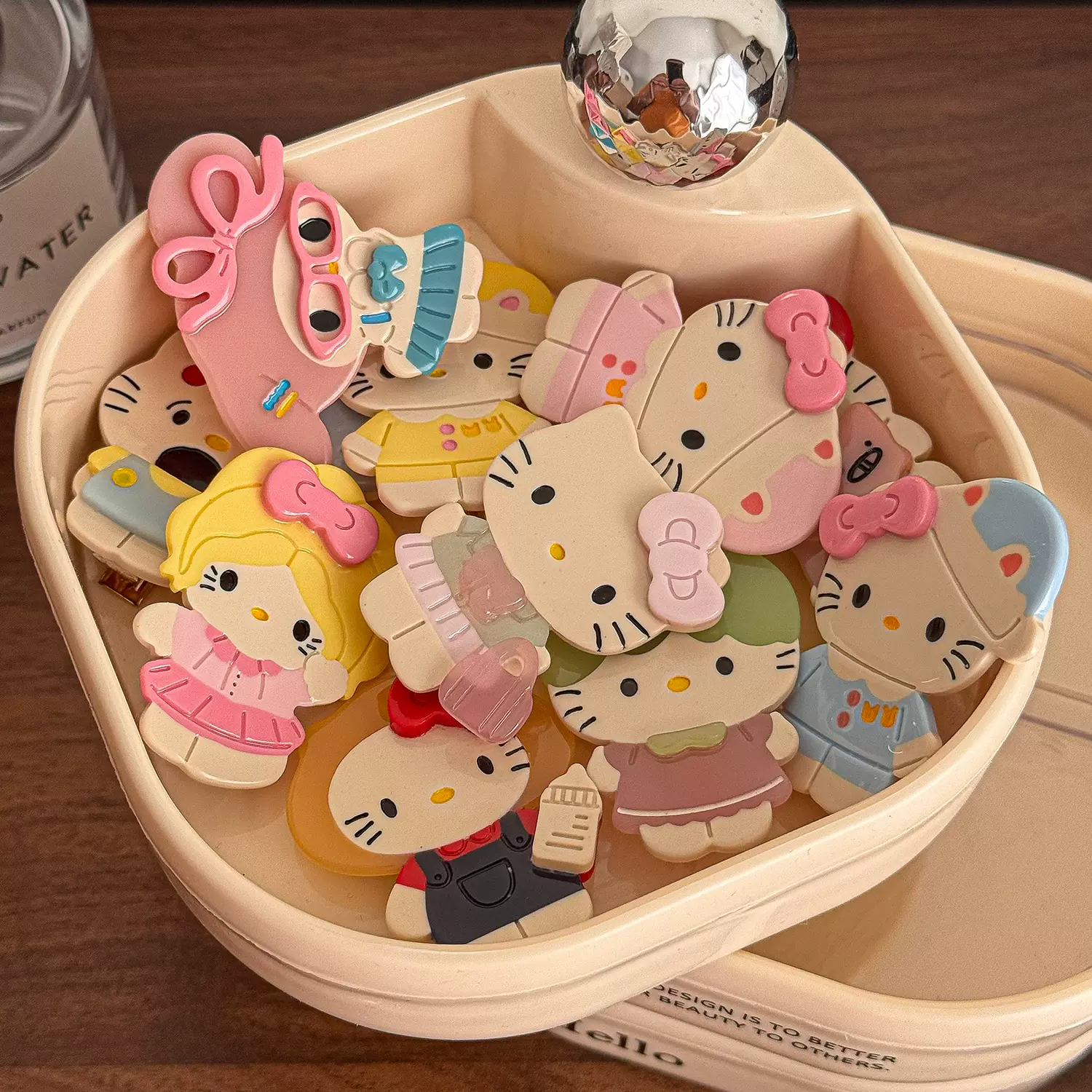 韩系发夹可爱少女KT醋酸拼接卡通发夹甜美百搭高级感女孩侧边夹子