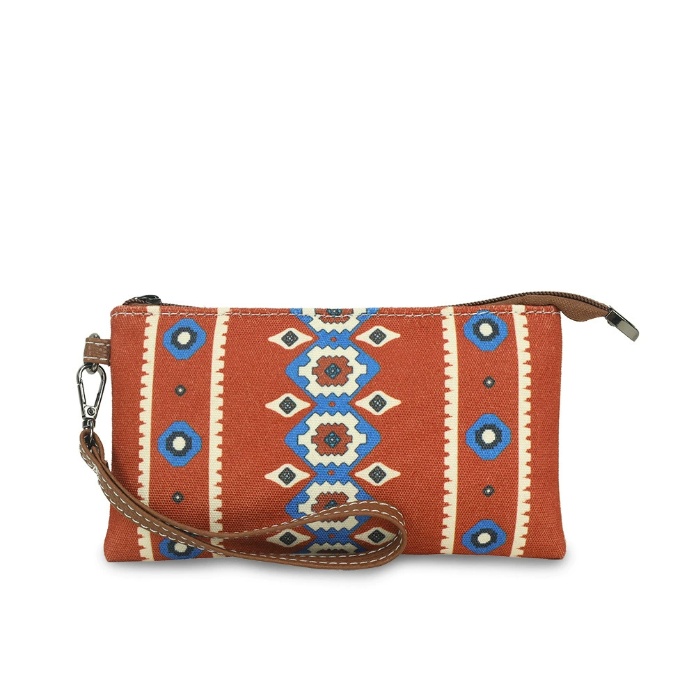 "(Cross-border trading), wallet, handheld short bag, boho style"
