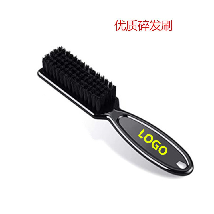 Amazon Barber Vintage cepillo de cabeza de aceite cepillo de barba tallado cepillo de pelo roto cepillo de limpieza de pelo dos en uno cepillo de paja